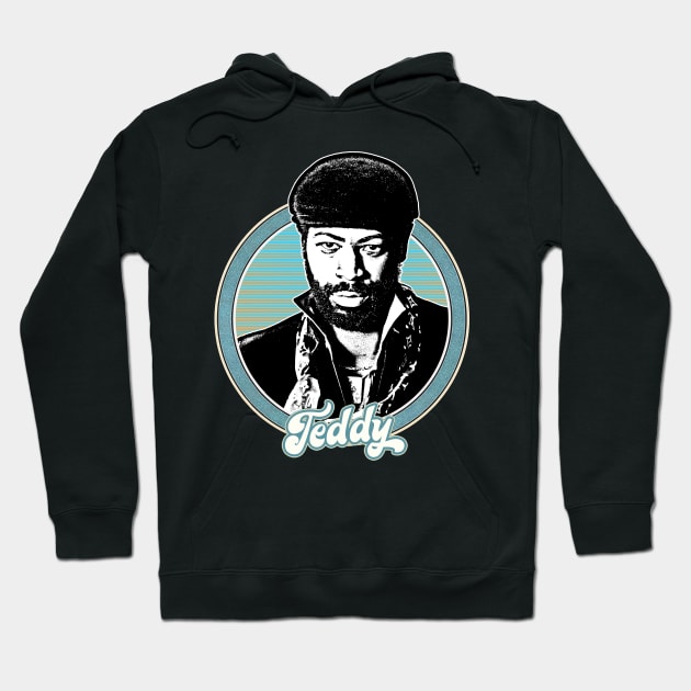 Teddy Pendergrass /// 80s Retro Soul Fan Design Hoodie by DankFutura